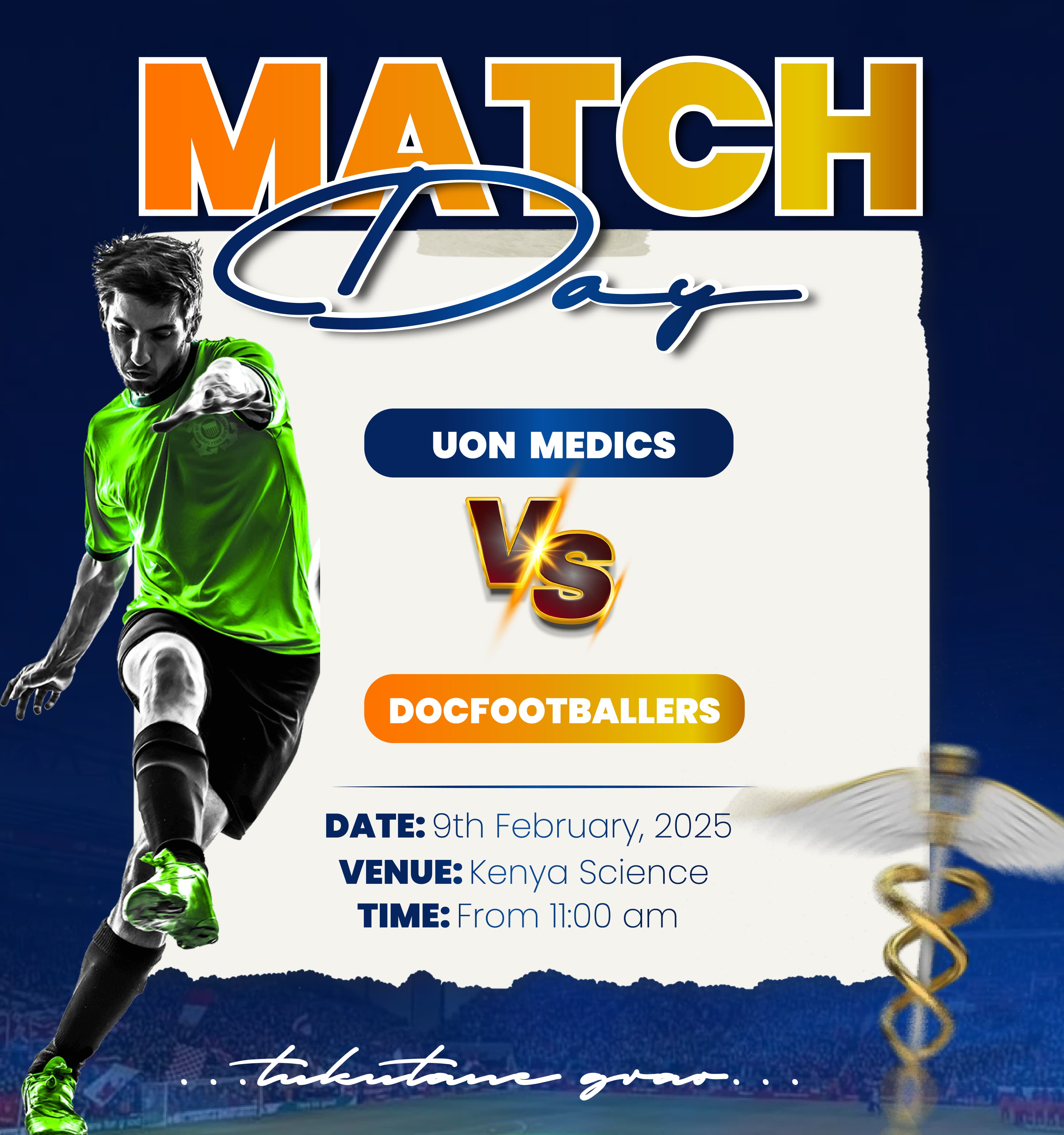 Friendly Match Between Uon  Medics and Docfootballers