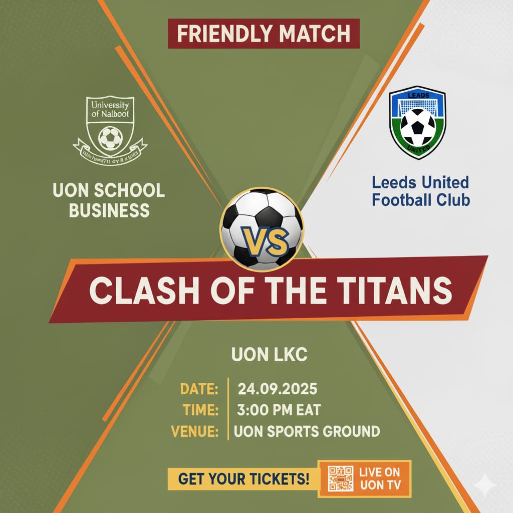 Friendly match Between Uon FOB Football team Vs Leeds United football club