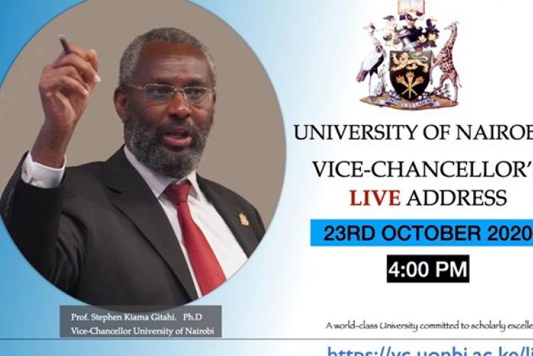 Vice-Chancelllor Prof.Stephen Gitahi Kiama