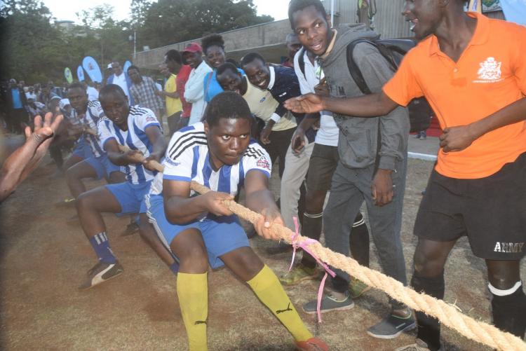 UoN Staff / Students Tag of War during UoN Sports Day