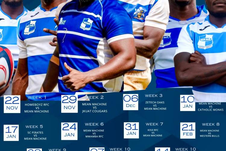 Mean Machine 1 fixtures schedule