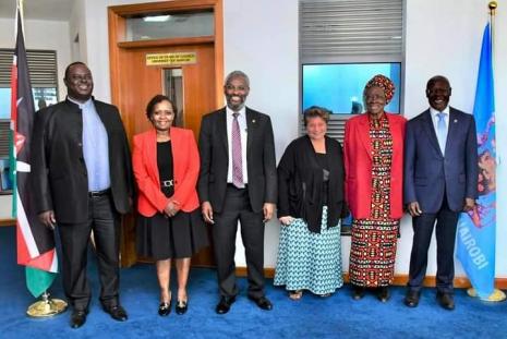 UNIVERSITY OF NAIROBI CHANCELLOR Dr. RATANSI HOSTED THE NEWLY APPOINTED COUNCIL.