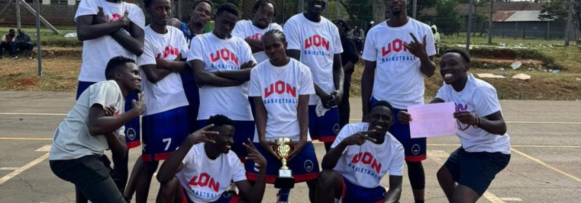 UON BASKETBALL TEAM-KUSF 2025 BASKETBALL WINNERS