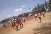 FoB Volleyball Team during Interbanks Sports Competitions at Kenya School of Monitoring Studies (KSM)