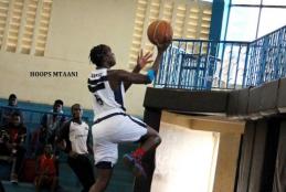 UoN Basketball Player Elizabeth Okumu in Action , Dunking the B Ball