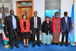 UNIVERSITY OF NAIROBI CHANCELLOR Dr. RATANSI HOSTED THE NEWLY APPOINTED COUNCIL.