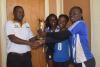 Volleyball ladies trophy for 2nd position