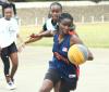 Uon Basketball  women Team  Dynamites in action  at UoN  Grounds during  CPF Tournament Sports Competitions 