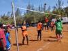 FoB  volleyball team playing against Central Bank of Kenya at KSMS Grounds, FoB Volleyball Team won all sets.