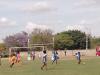 FoB  Soccer Ladies playing against Absa Bank soccer ladies at KcB Grounds  during the Interbanks Sports Competitions 
