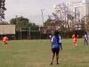FoB  Soccer Ladies playing against Absa Bank soccer ladies at KcB Grounds  during the Interbanks Sports Competitions 